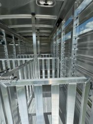 New 2025 Exiss Trailers Exhibitor Mini 615A Stock / Stock Combo Trailer