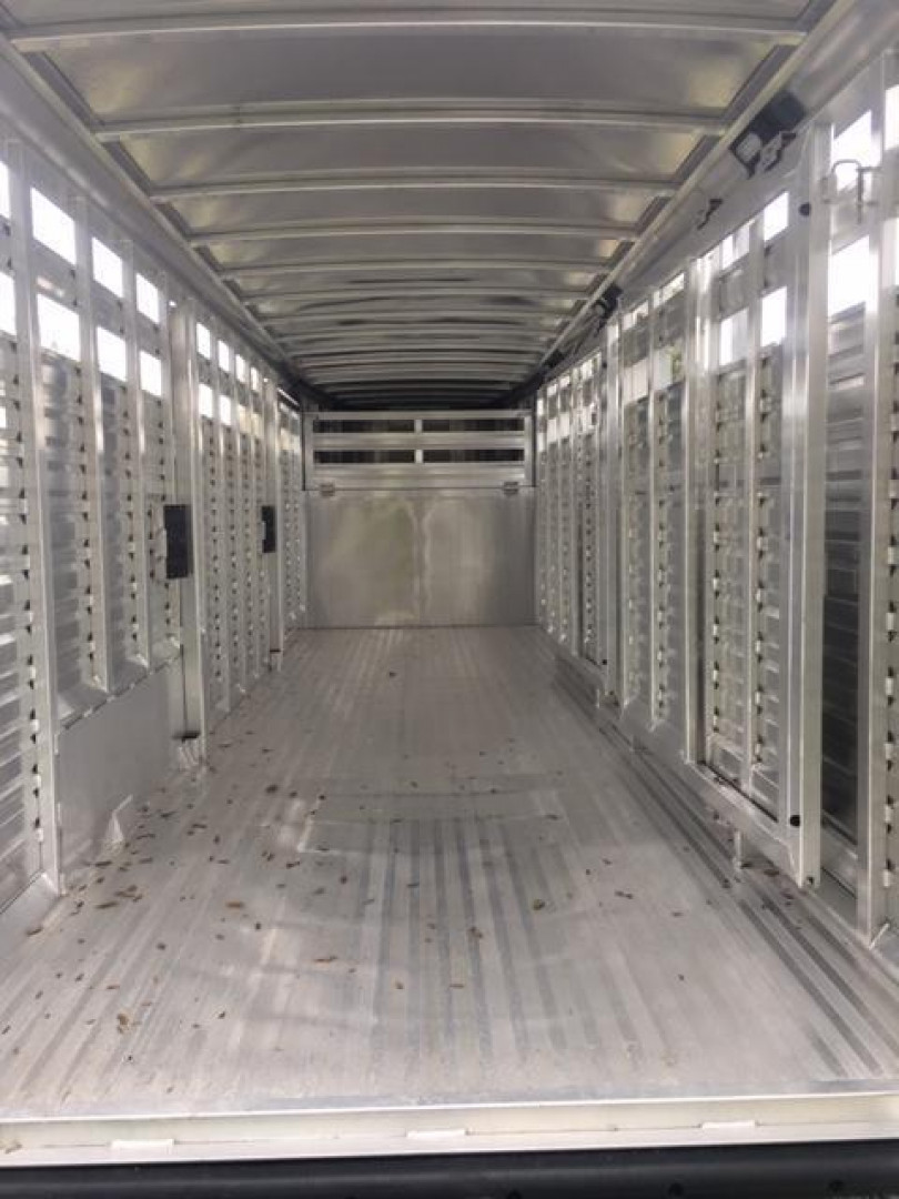 New 2025 EXISS TRAILERS STK 7024 Stock Trailer Stock / Stock Combo Traile