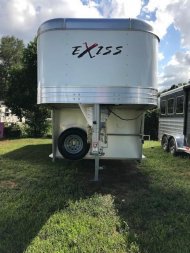 New 2025 EXISS TRAILERS STK 7024 Stock Trailer Stock / Stock Combo Traile