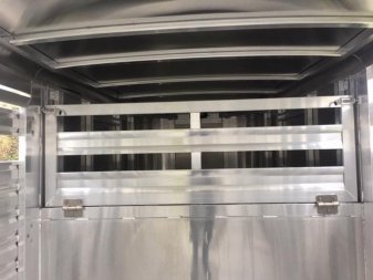 New 2025 EXISS TRAILERS STK 7024 Stock Trailer Stock / Stock Combo Traile