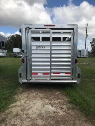 New 2025 EXISS TRAILERS STK 7024 Stock Trailer Stock / Stock Combo Traile