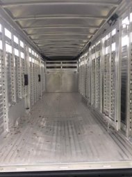 New 2025 EXISS TRAILERS STK 7024 Stock Trailer Stock / Stock Combo Traile