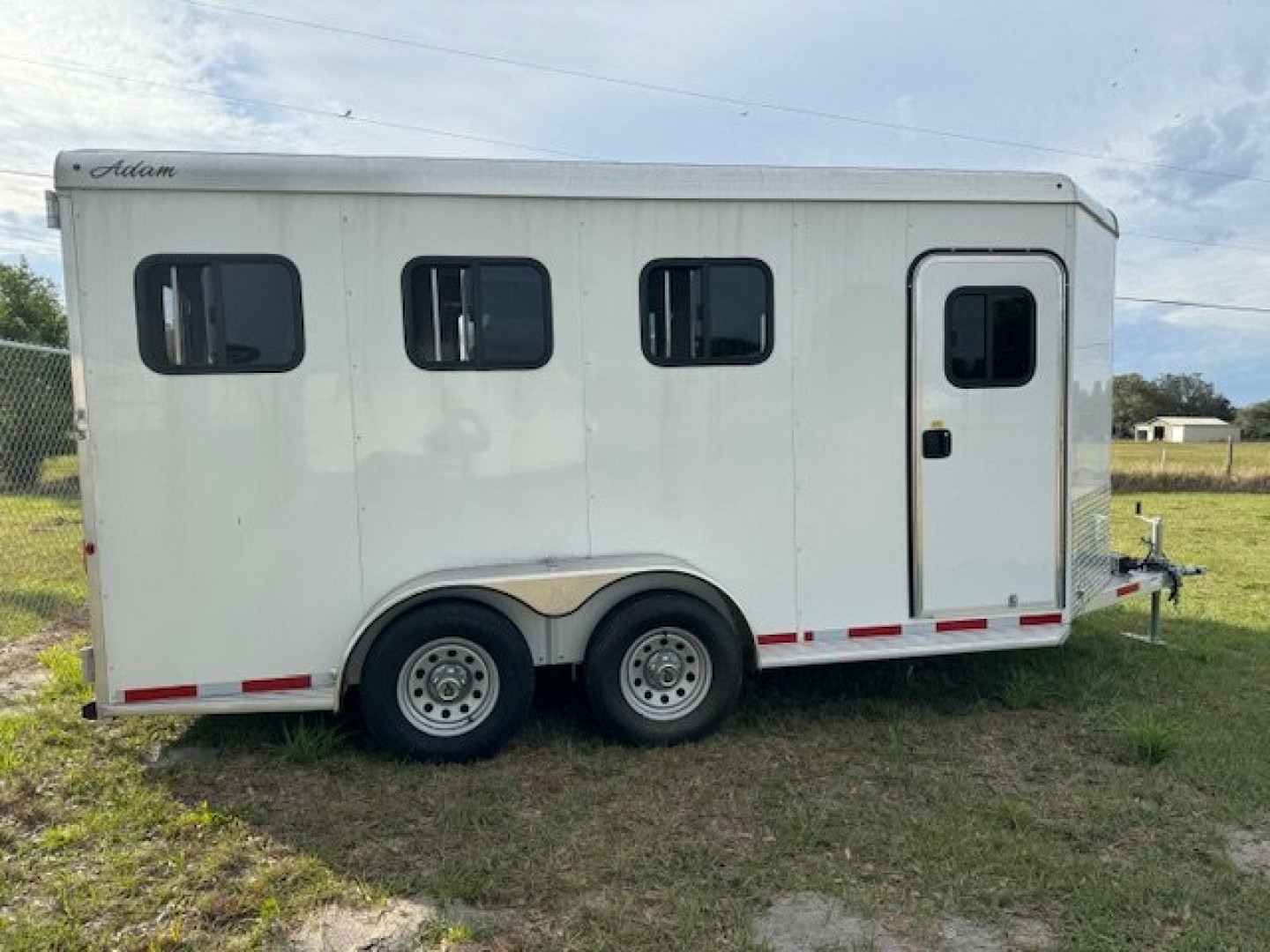 Used 2022 ADAM 2022 Adam 3H Rustler Horse Trailer Horse Trailer for ...