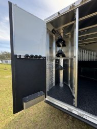 New 2024 EXISS TRAILERS Escape 7308 3H LQ IN STOCK Horse Trailer