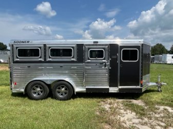 New 2023 Sooner  Sooner 716W Low Pro IN STOCK Stock / Stock Combo Trailer