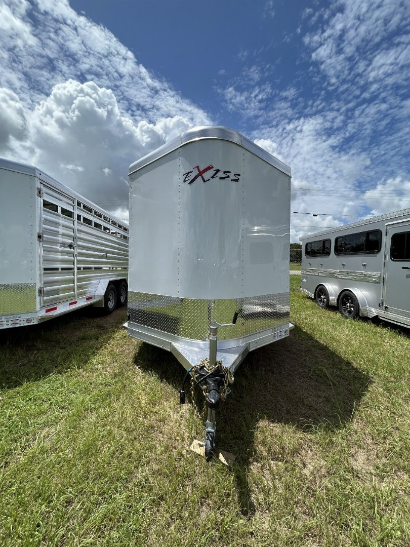 New 2023 EXISS TRAILERS  2 Horse XT W/ REAR TACK IN STOCK