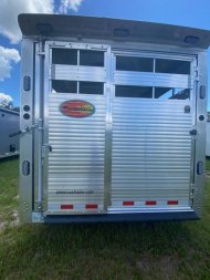 New 2023 SUNDOWNER TRAILERS Rancher Stock Combo 10.5 LQ W/ Mid Tack IN STOCK Stock / Stock Combo Trailer
