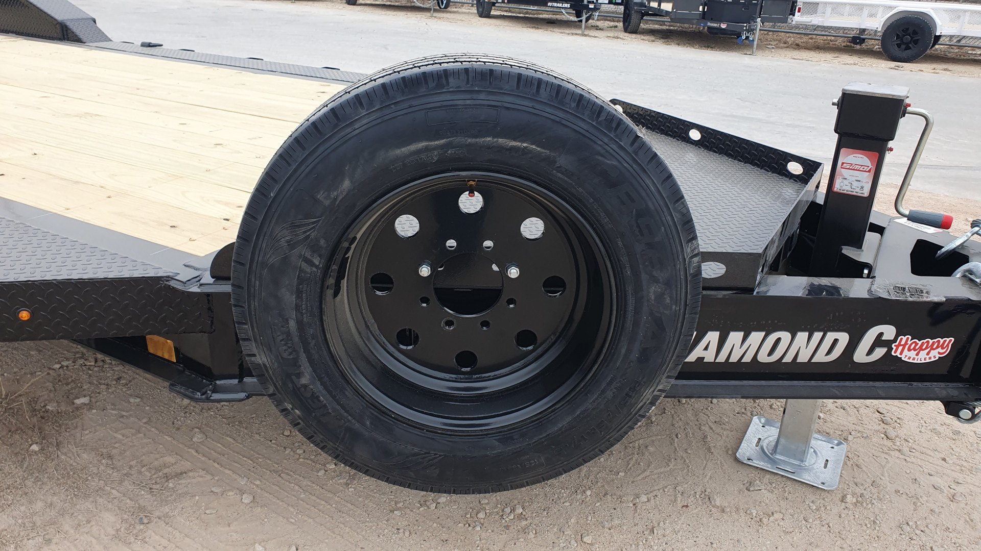 New 2025 Diamond C 102"x24' BP Extreme Duty Equipment Trailer - LPX208