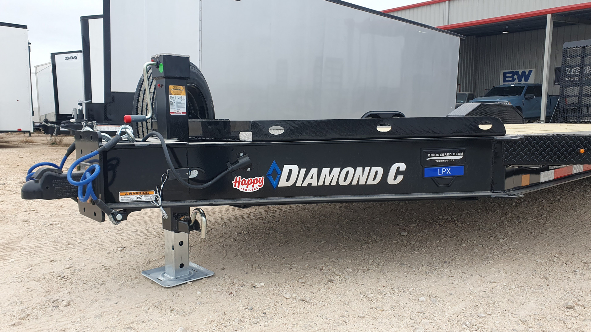 New 2025 Diamond C 102"x24' BP Extreme Duty Equipment Trailer - LPX208