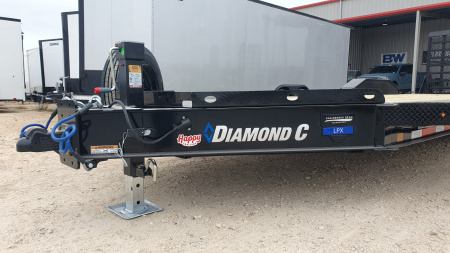 New 2025 Diamond C 102"x24' BP Extreme Duty Equipment Trailer - LPX208