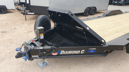 New 2025 Diamond C 102"x24' BP Extreme Duty Equipment Trailer - LPX208