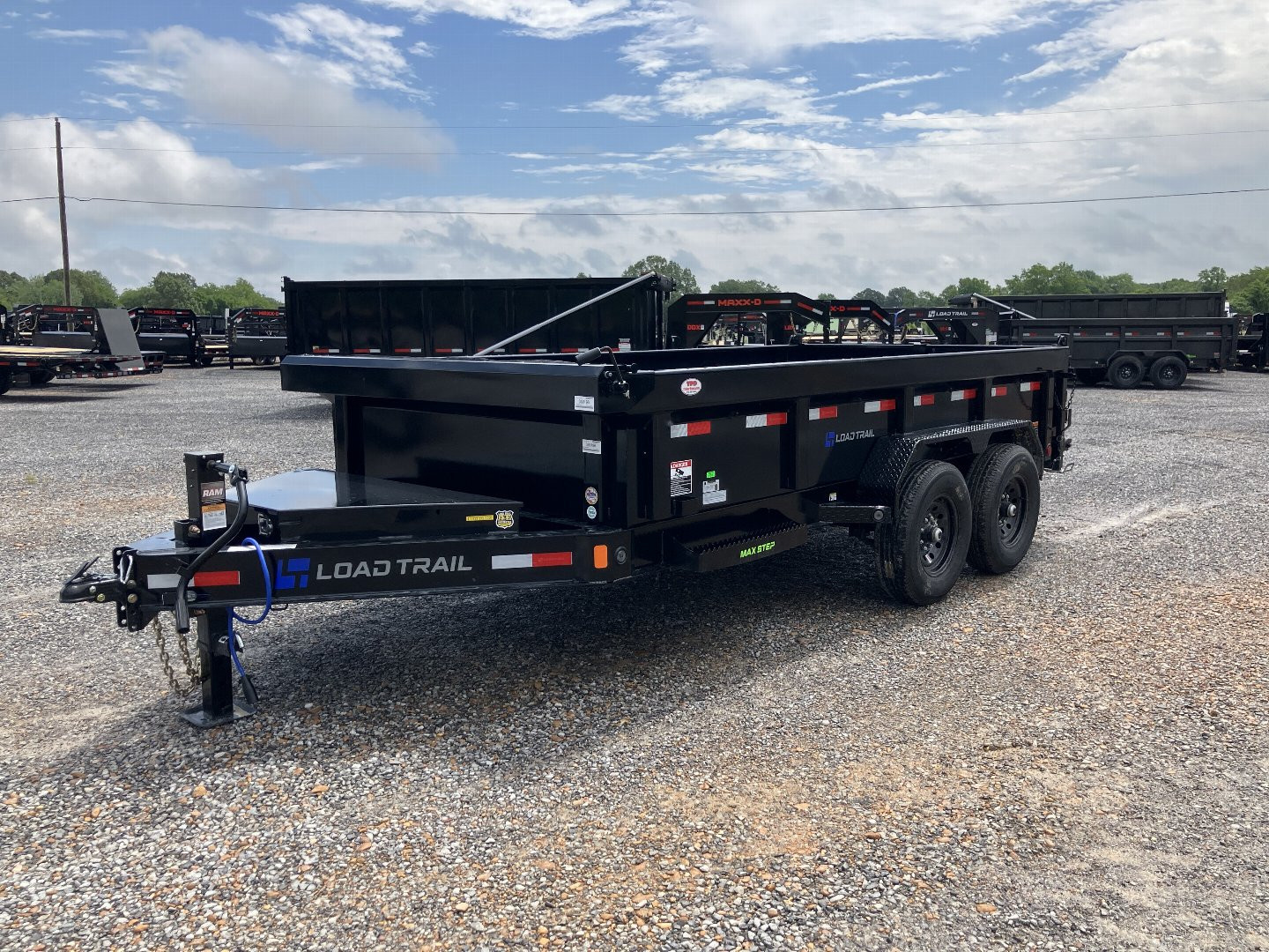 New 2025 LOAD TRAIL 83"x14' 14k Dump Trailer