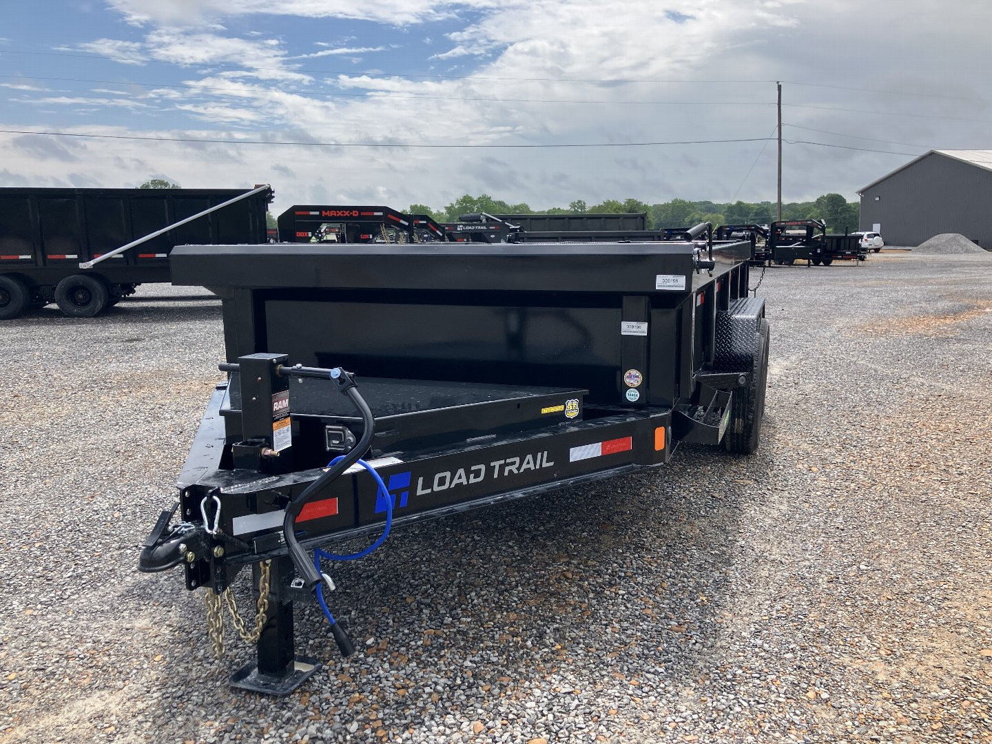 New 2025 LOAD TRAIL 83"x14' 14k Dump Trailer