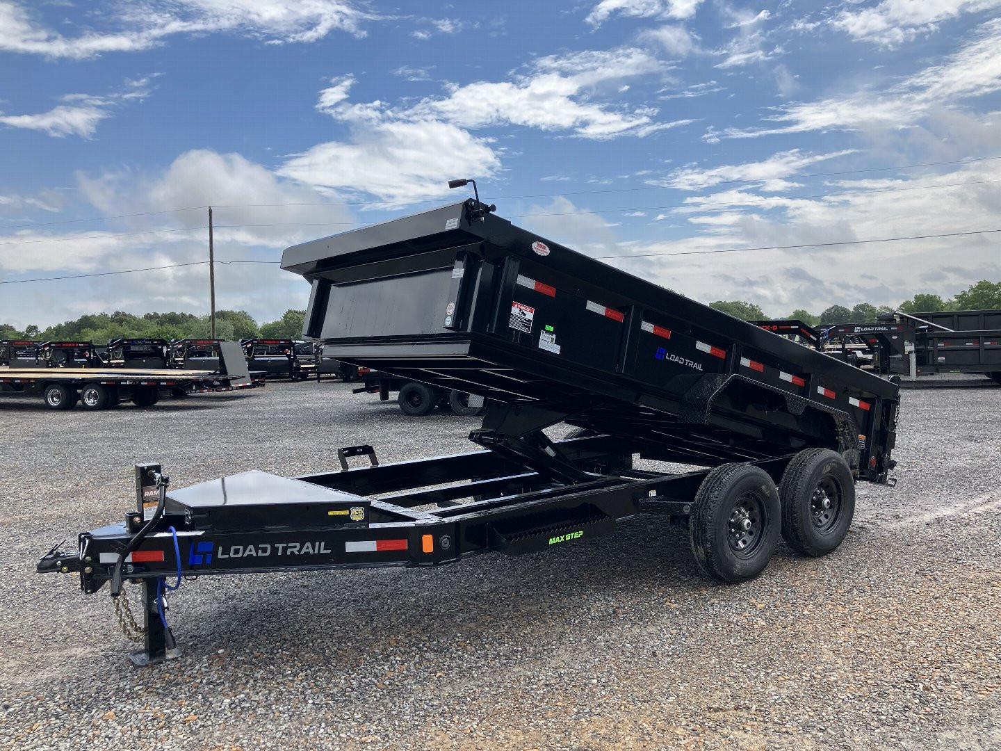 New 2025 LOAD TRAIL 83"x14' 14k Dump Trailer
