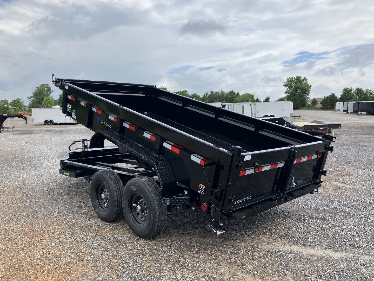 New 2025 LOAD TRAIL 83"x14' 14k Dump Trailer