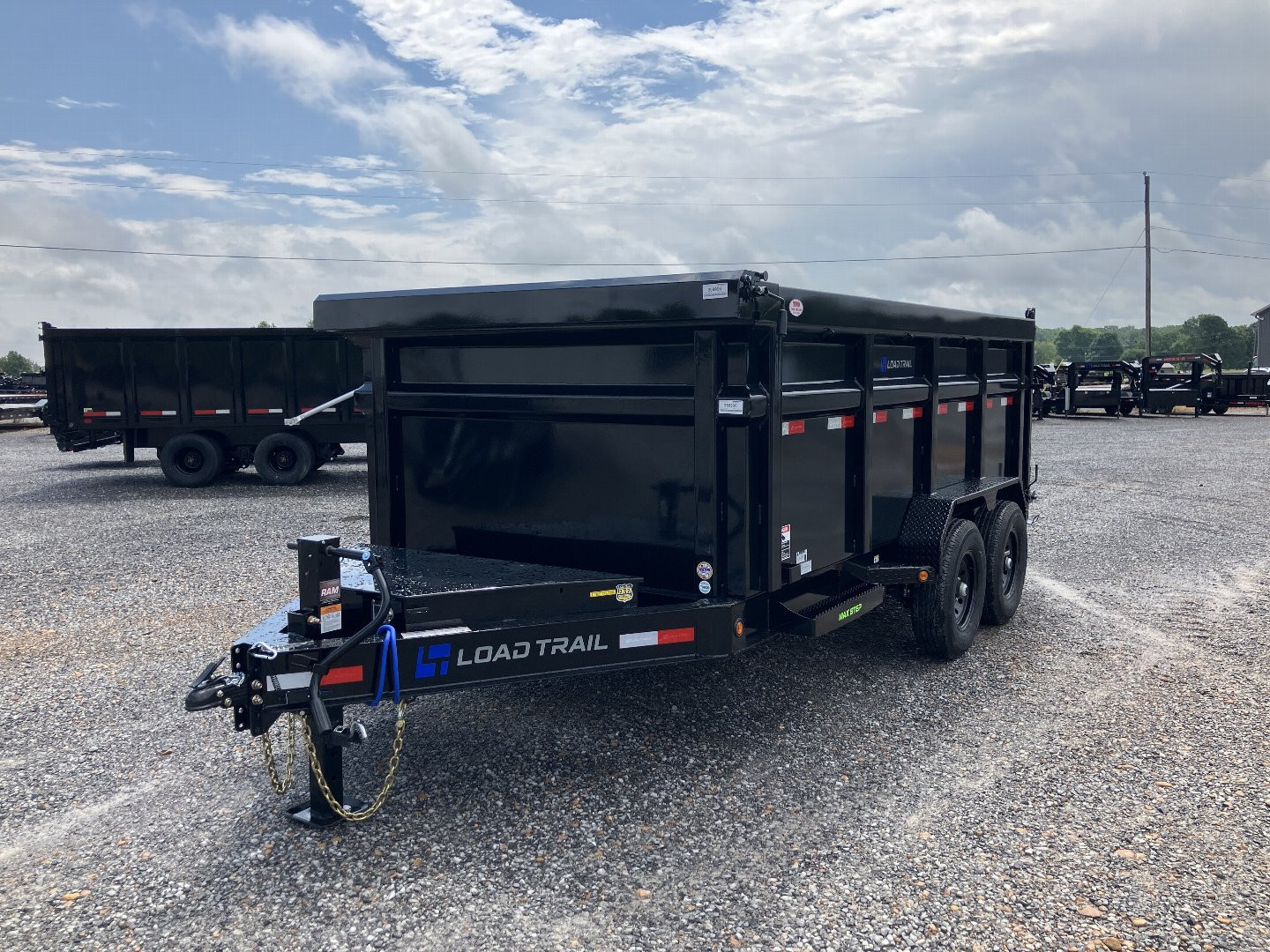 New 2025 LOAD TRAIL 83"x14' 14k Dump Trailer