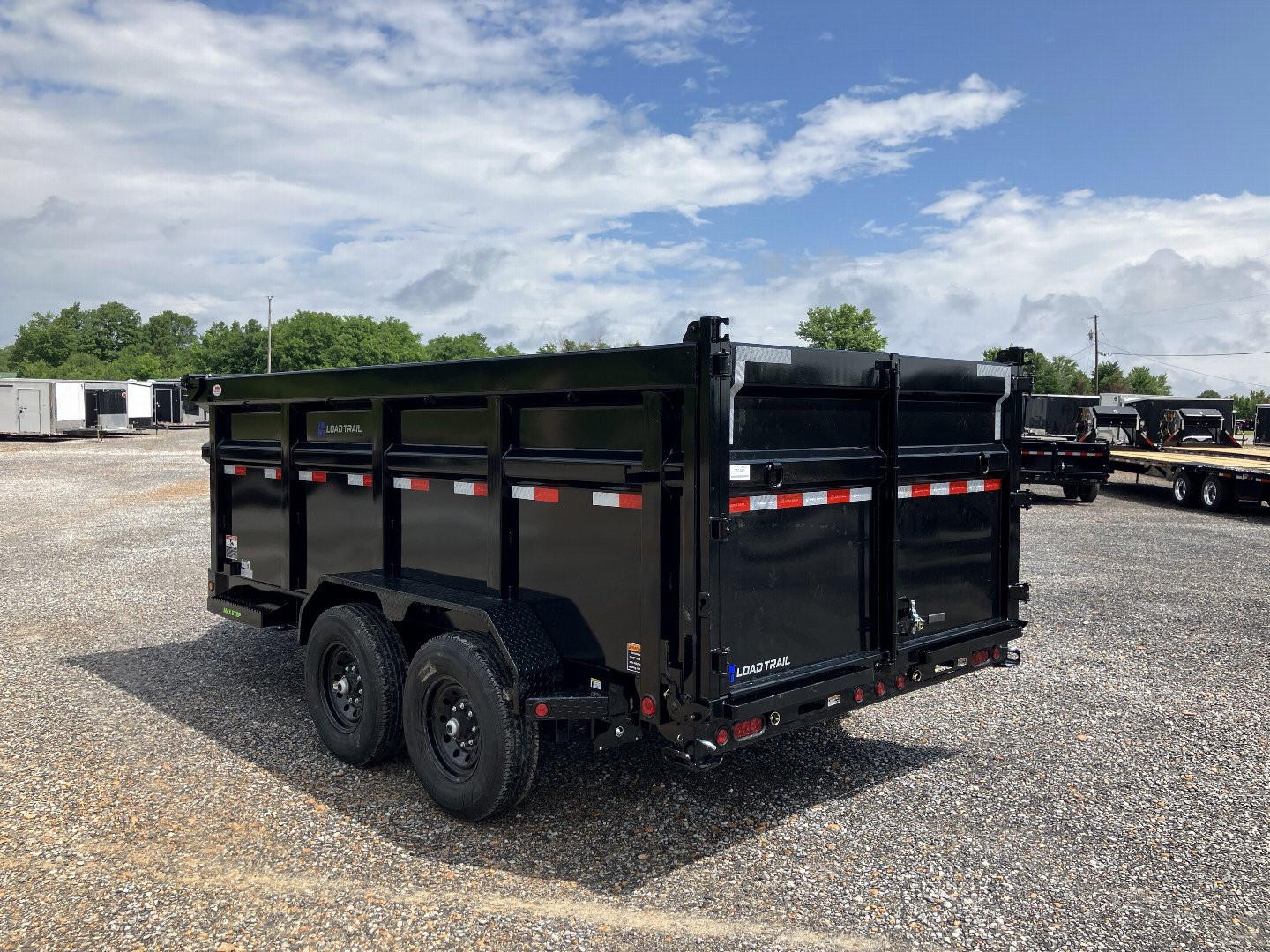 New 2025 LOAD TRAIL 83"x14' 14k Dump Trailer