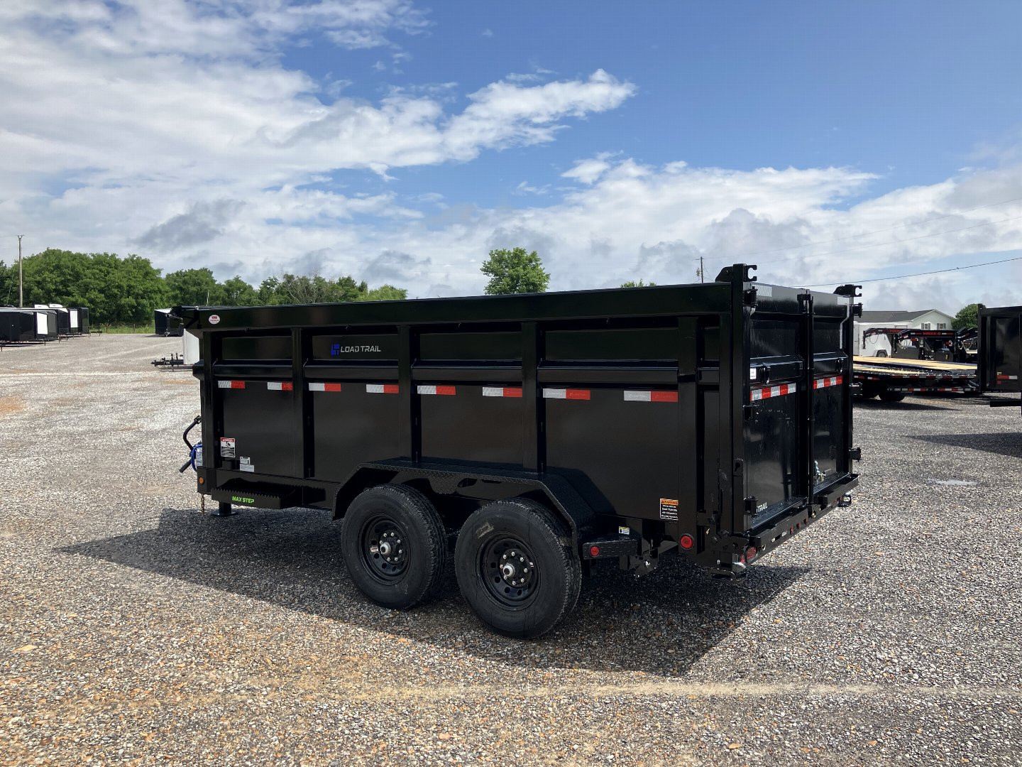 New 2025 LOAD TRAIL 83"x14' 14k Dump Trailer