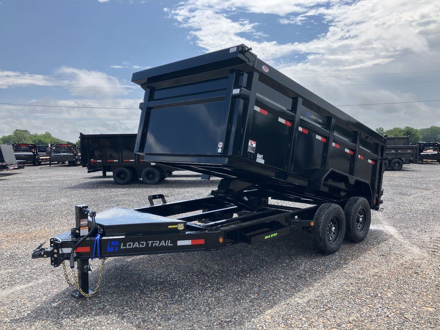 New 2025 LOAD TRAIL 83"x14' 14k Dump Trailer