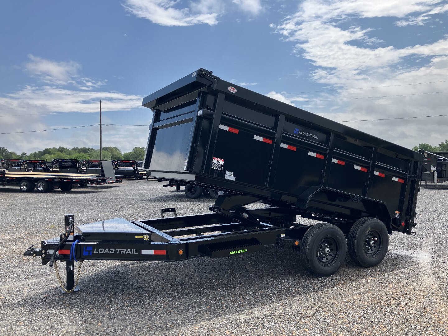 New 2025 LOAD TRAIL 83"x14' 14k Dump Trailer
