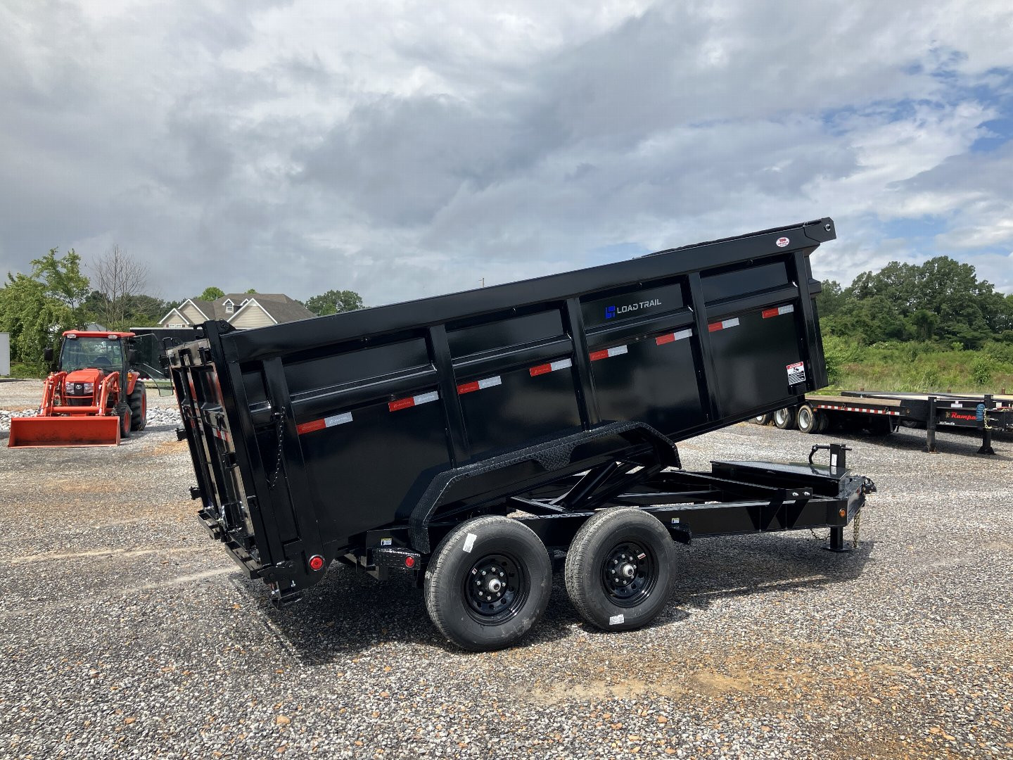 New 2025 LOAD TRAIL 83"x14' 14k Dump Trailer