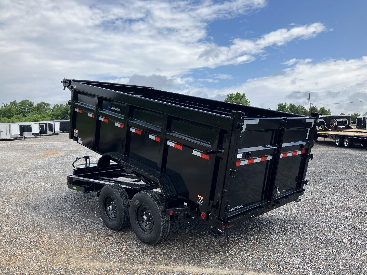 New 2025 LOAD TRAIL 83"x14' 14k Dump Trailer