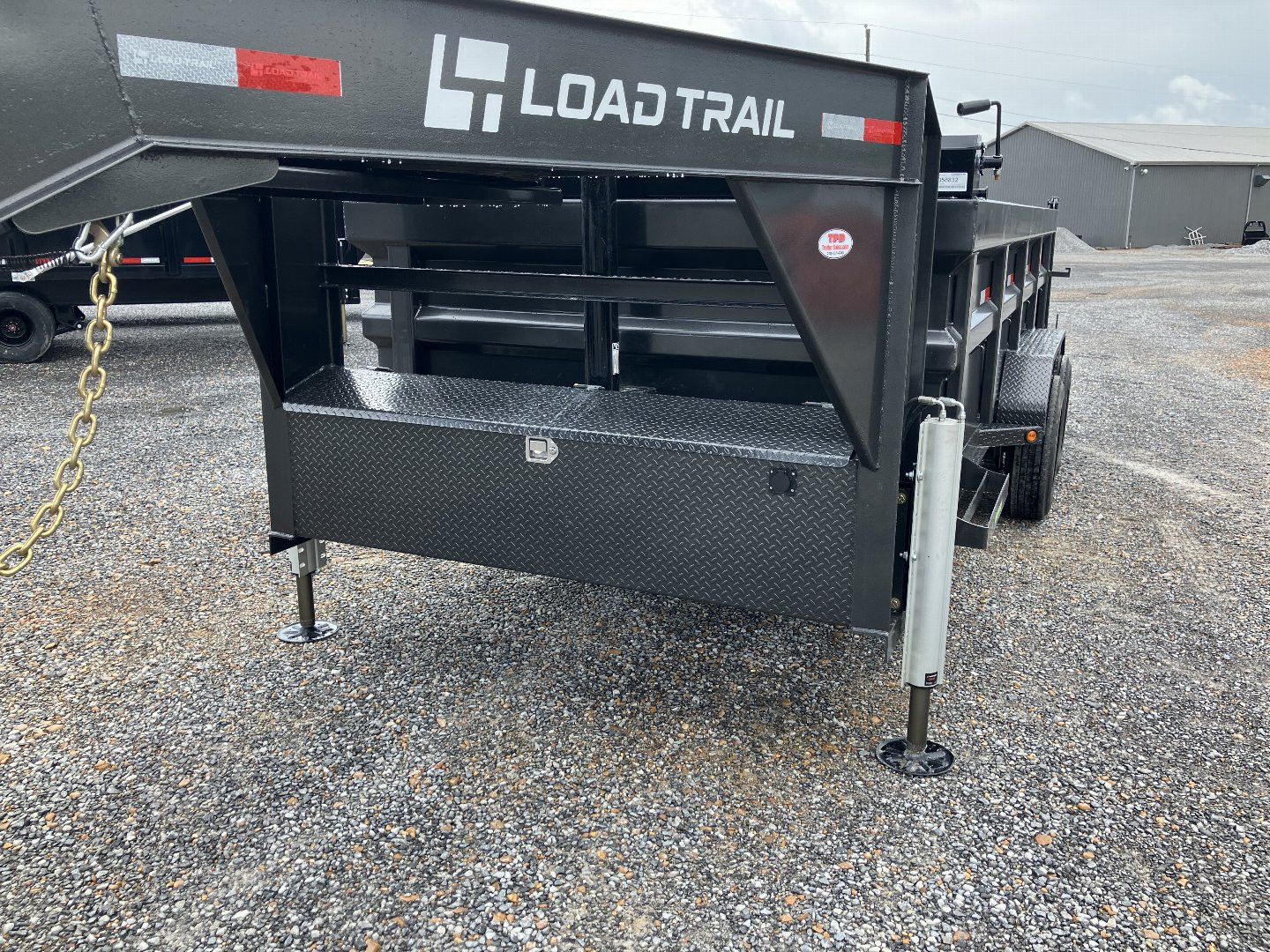 New 2025 Load Trail 83" x 16' 16k Gooseneck Dump Trailer