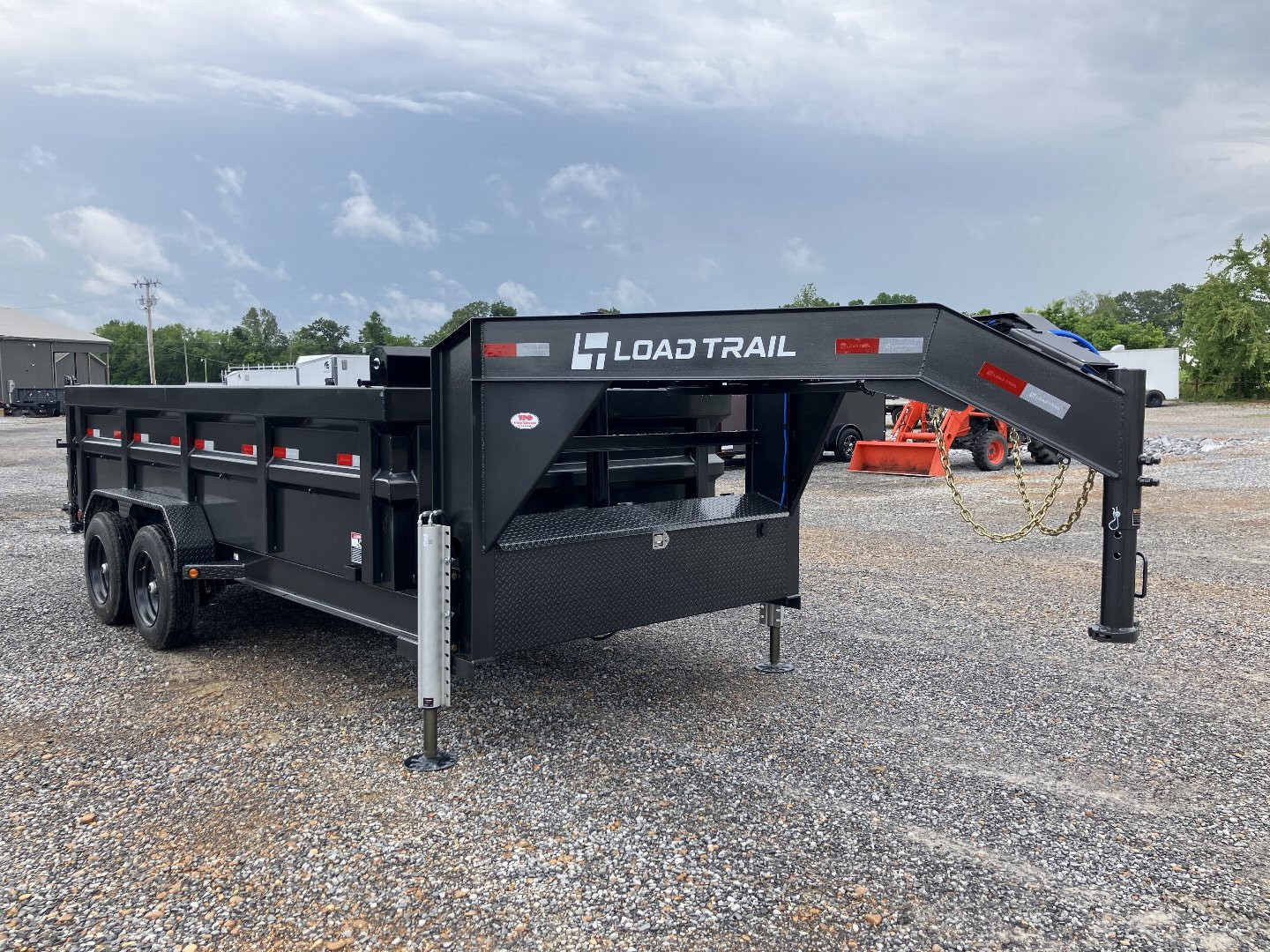 New 2025 Load Trail 83" x 16' 16k Gooseneck Dump Trailer