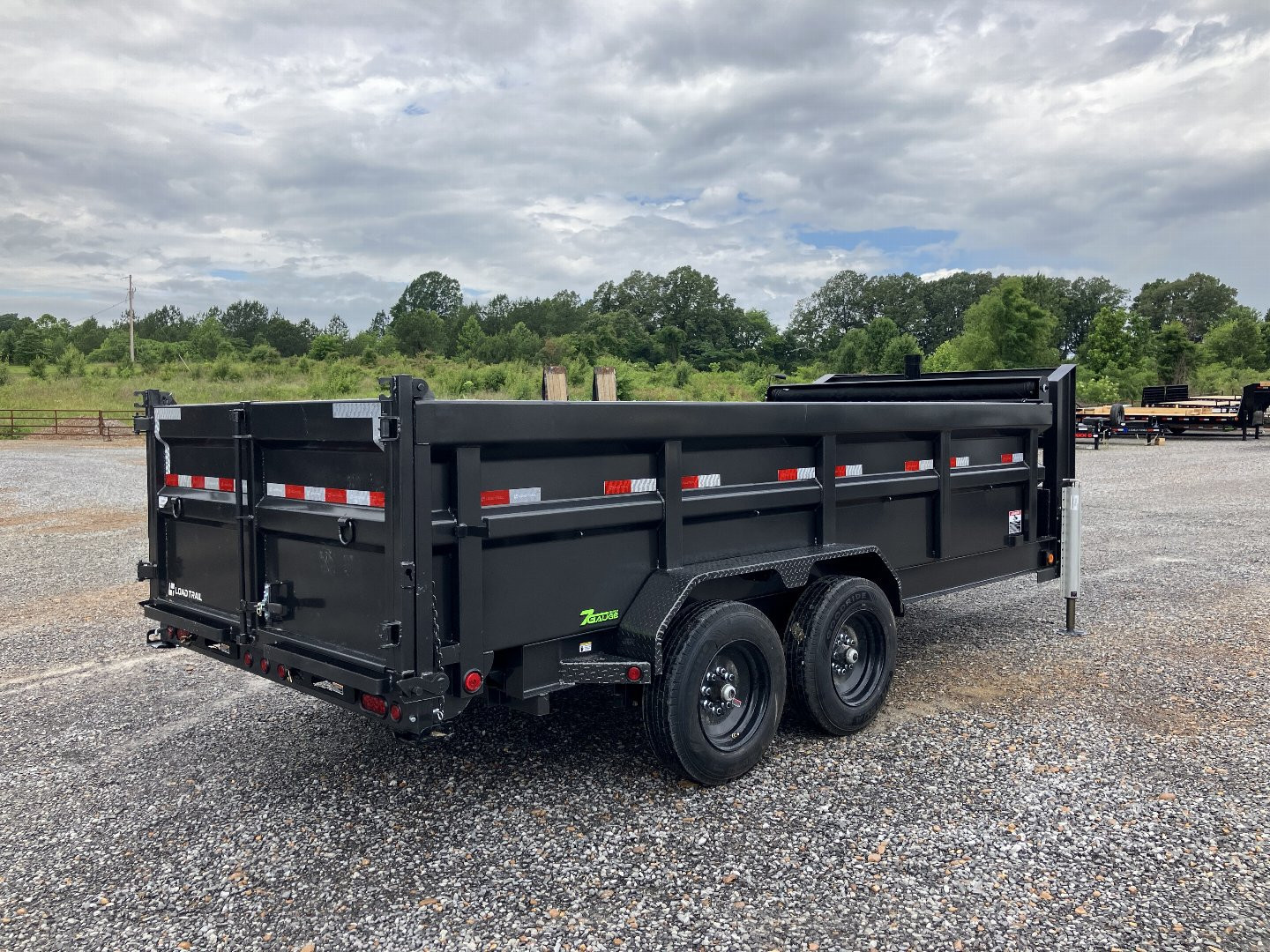New 2025 Load Trail 83" x 16' 16k Gooseneck Dump Trailer