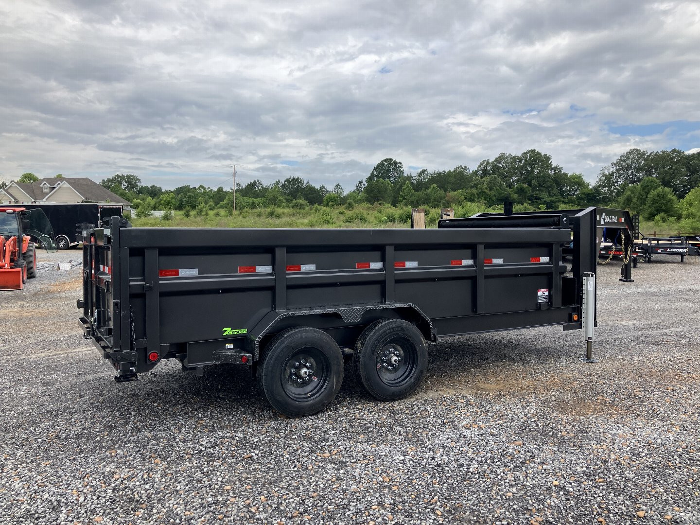 New 2025 Load Trail 83" x 16' 16k Gooseneck Dump Trailer