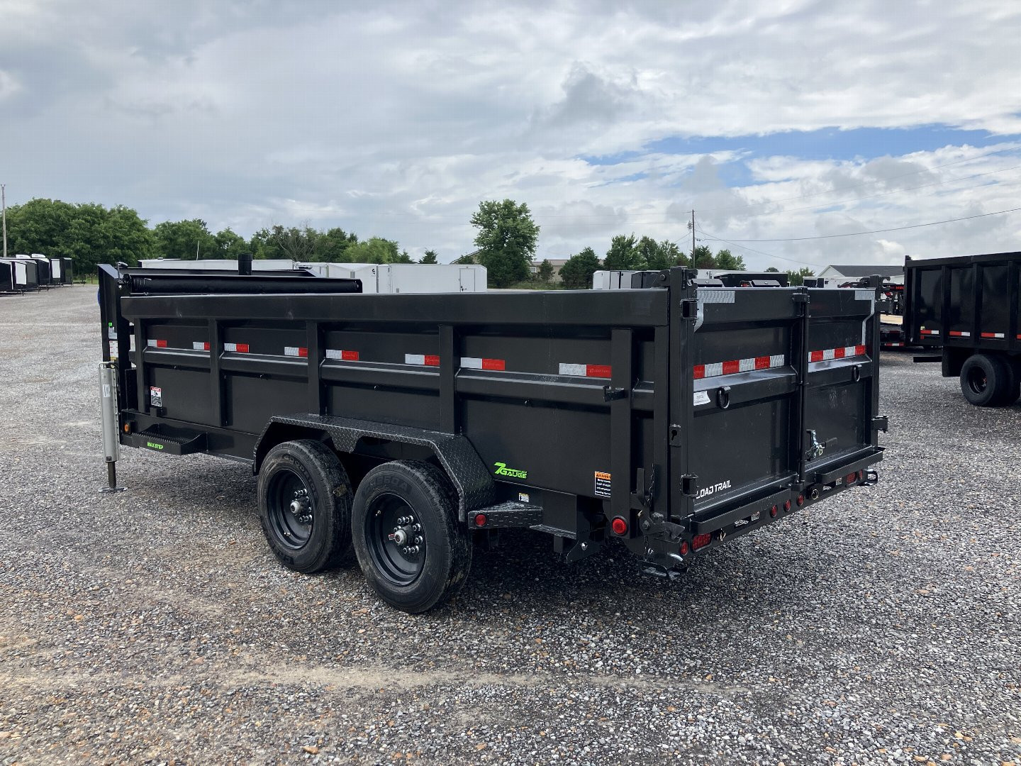 New 2025 Load Trail 83" x 16' 16k Gooseneck Dump Trailer