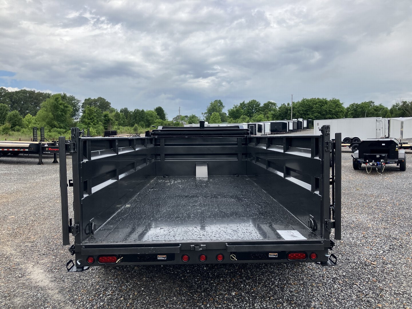 New 2025 Load Trail 83" x 16' 16k Gooseneck Dump Trailer