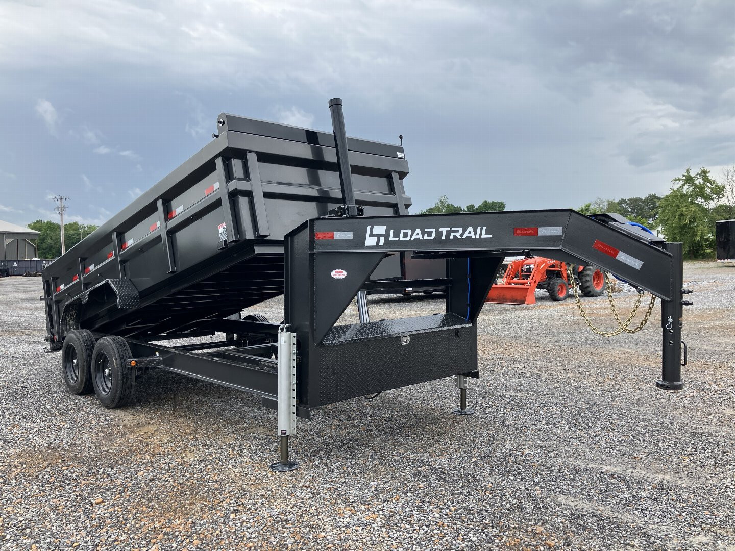 New 2025 Load Trail 83" x 16' 16k Gooseneck Dump Trailer