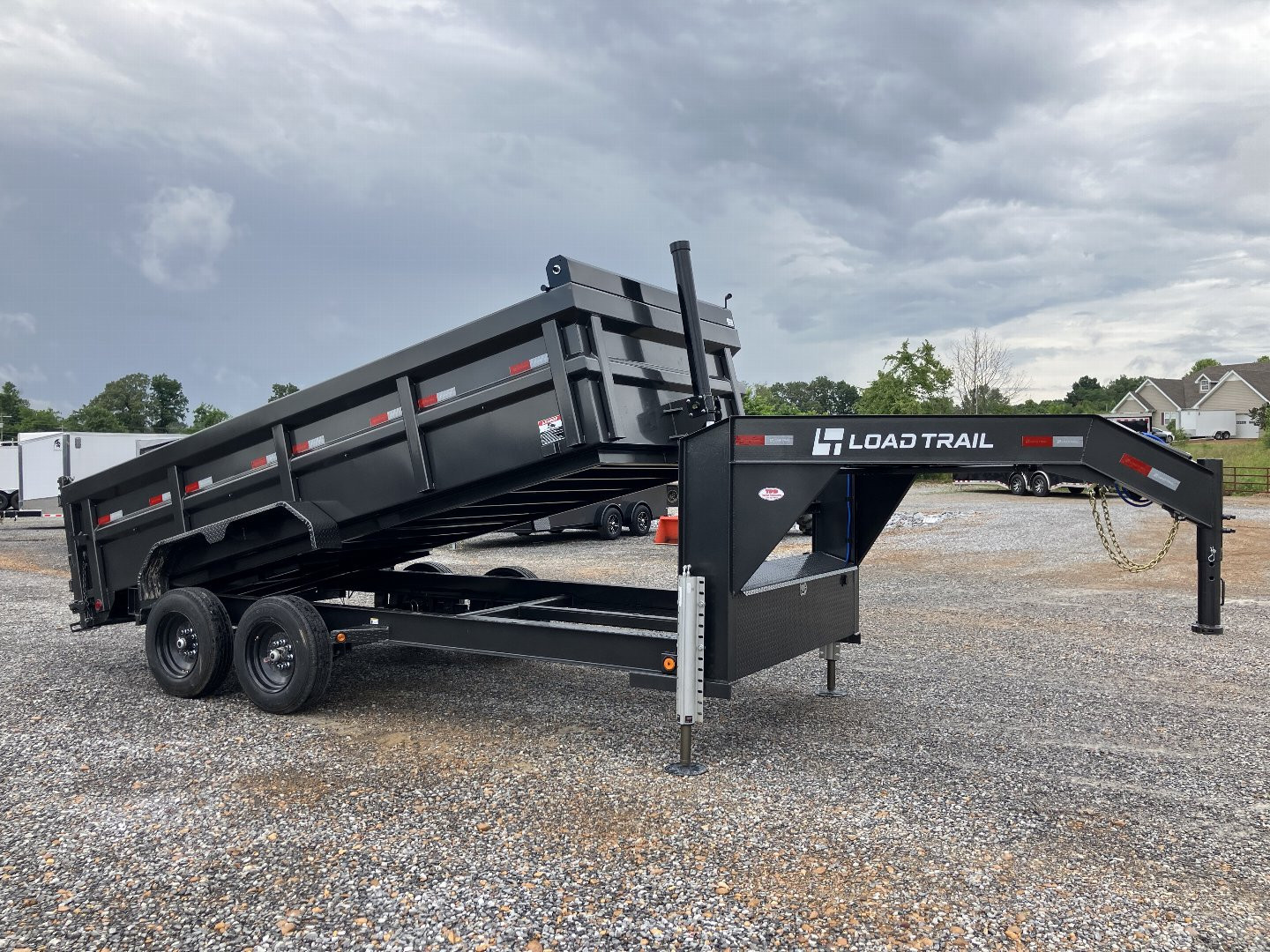 New 2025 Load Trail 83" x 16' 16k Gooseneck Dump Trailer