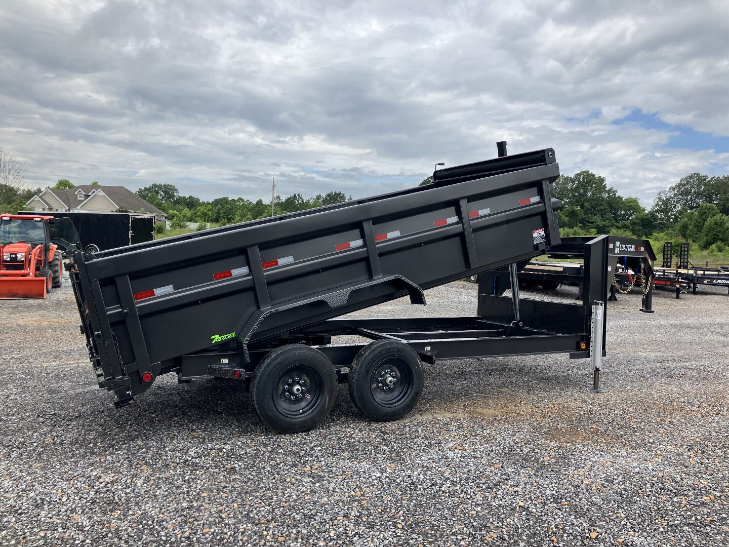 New 2025 Load Trail 83" x 16' 16k Gooseneck Dump Trailer