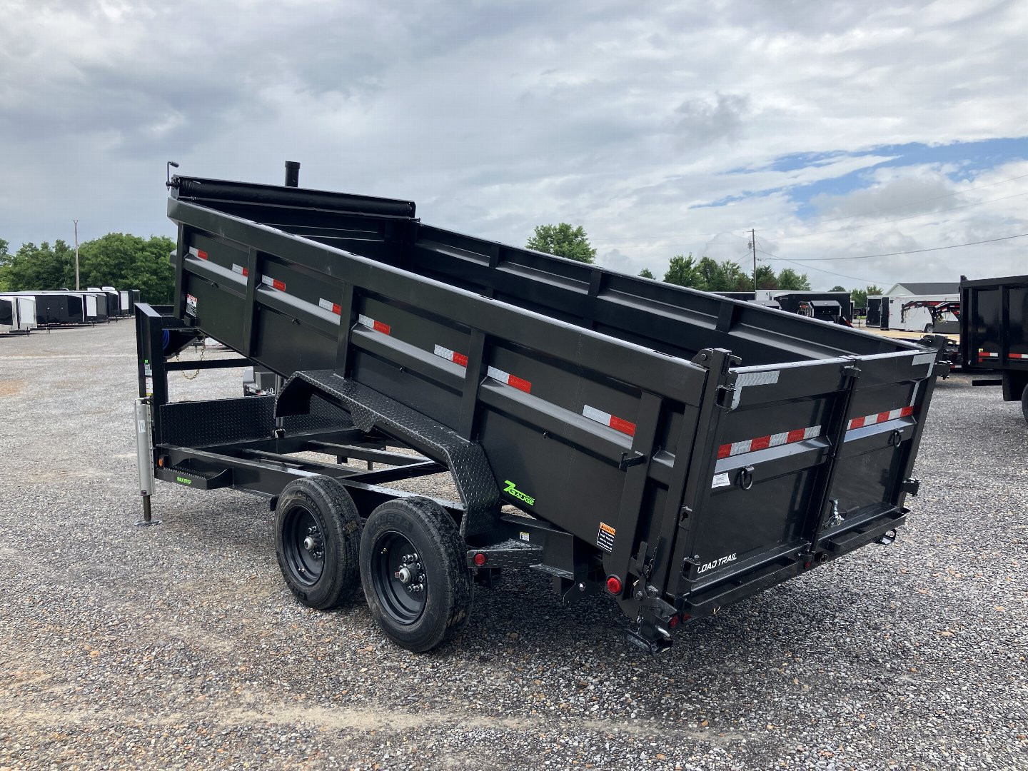 New 2025 Load Trail 83" x 16' 16k Gooseneck Dump Trailer