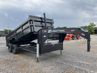 New 2025 Load Trail 83" x 16' 16k Gooseneck Dump Trailer