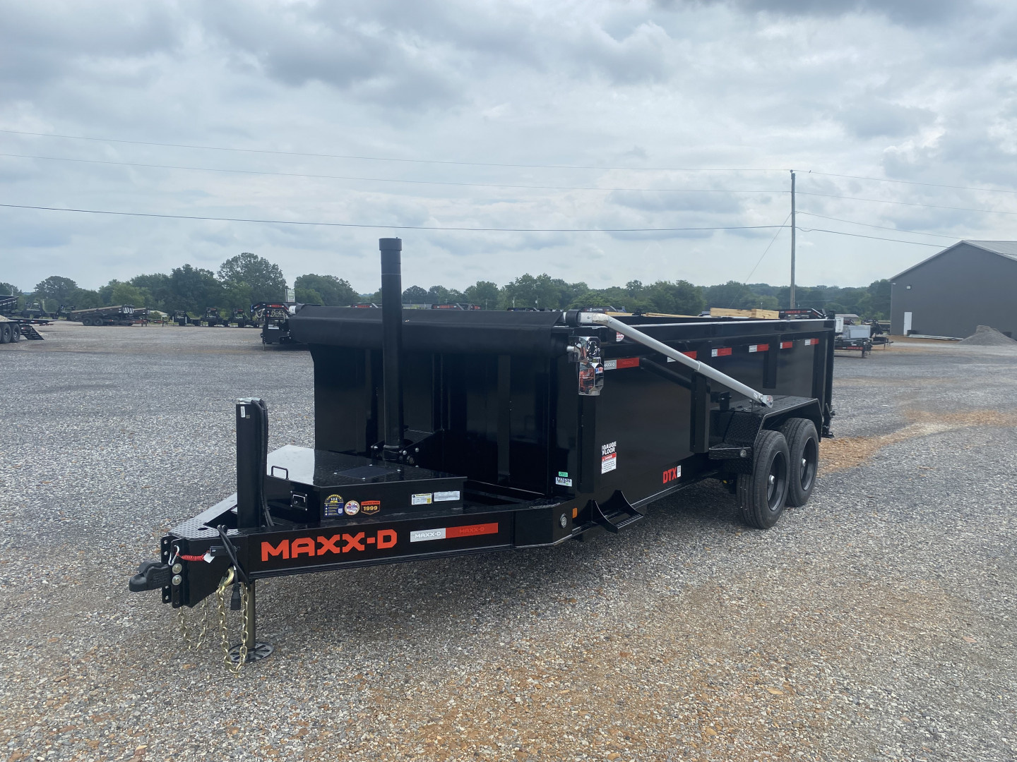 New 2026 MAXXD Dump Trailer | 16' x 83' 17.5K GVWR