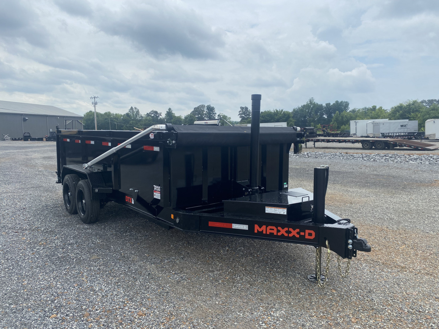 New 2026 MAXXD Dump Trailer | 16' x 83' 17.5K GVWR