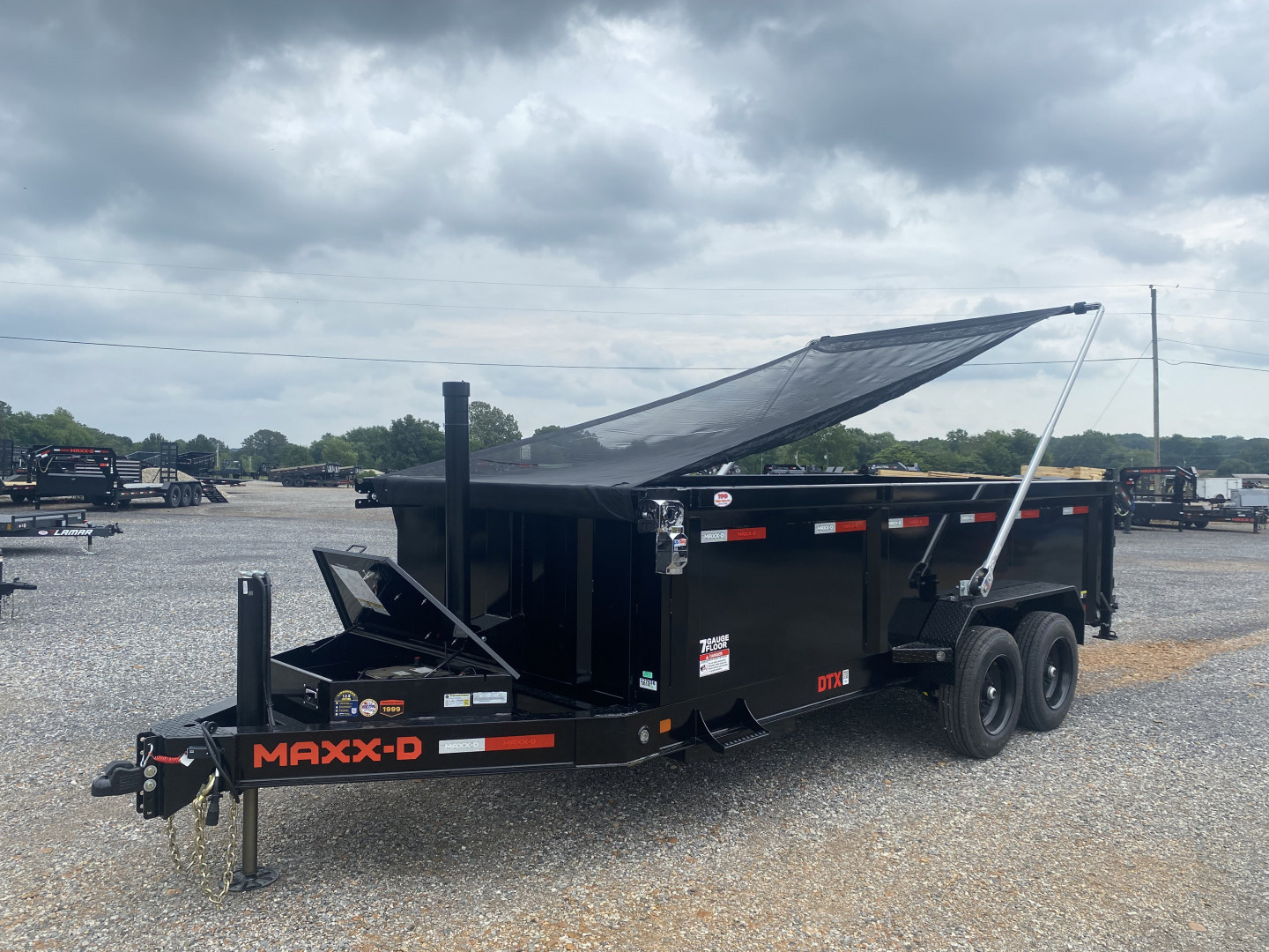 New 2026 MAXXD Dump Trailer | 16' x 83' 17.5K GVWR