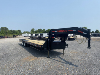 New 2026 MAXXD 102"X34' 30k Hyd Dove Gooseneck Trailer *22K Winch*