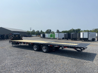 New 2026 MAXXD 102"X34' 30k Hyd Dove Gooseneck Trailer *22K Winch*
