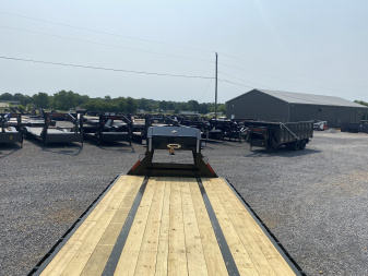 New 2026 MAXXD 102"X34' 30k Hyd Dove Gooseneck Trailer *22K Winch*