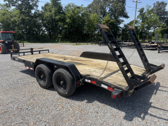 Used 2020 Load Trail 83"X18' Equipment Trailer