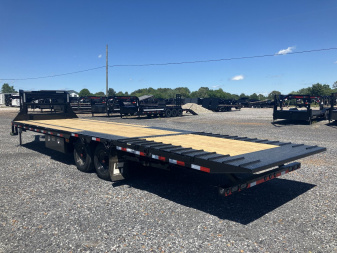 New 2025 Load Trail 102"X30' 16K Hyd Dove Gooseneck Trailer