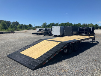 New 2025 Load Trail 102"X30' 16K Hyd Dove Gooseneck Trailer