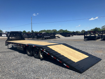 New 2025 Load Trail 102"X30' 16K Hyd Dove Gooseneck Trailer