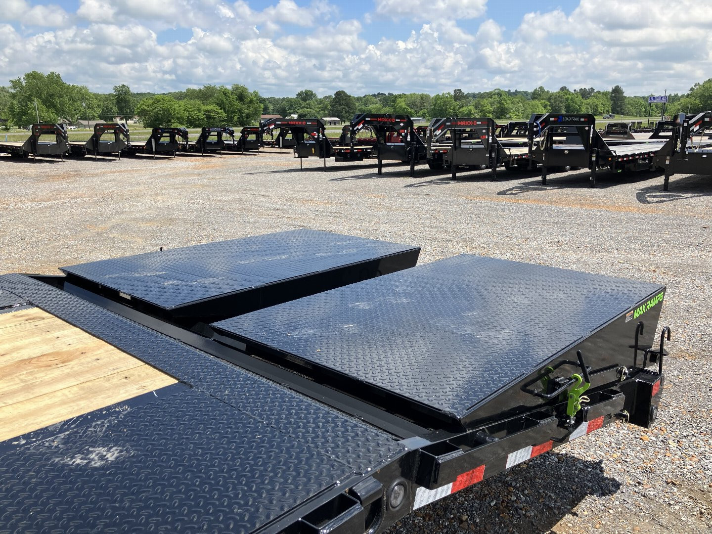 New 2025 Load Trail 102" X 25' 24k Deckover Equipment Trailer