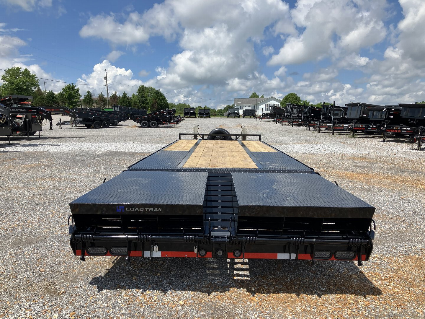 New 2025 Load Trail 102" X 25' 24k Deckover Equipment Trailer