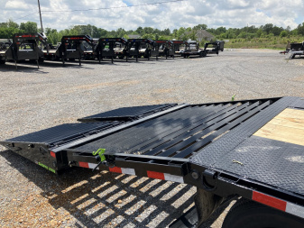 New 2025 Load Trail 102" X 25' 24k Deckover Equipment Trailer